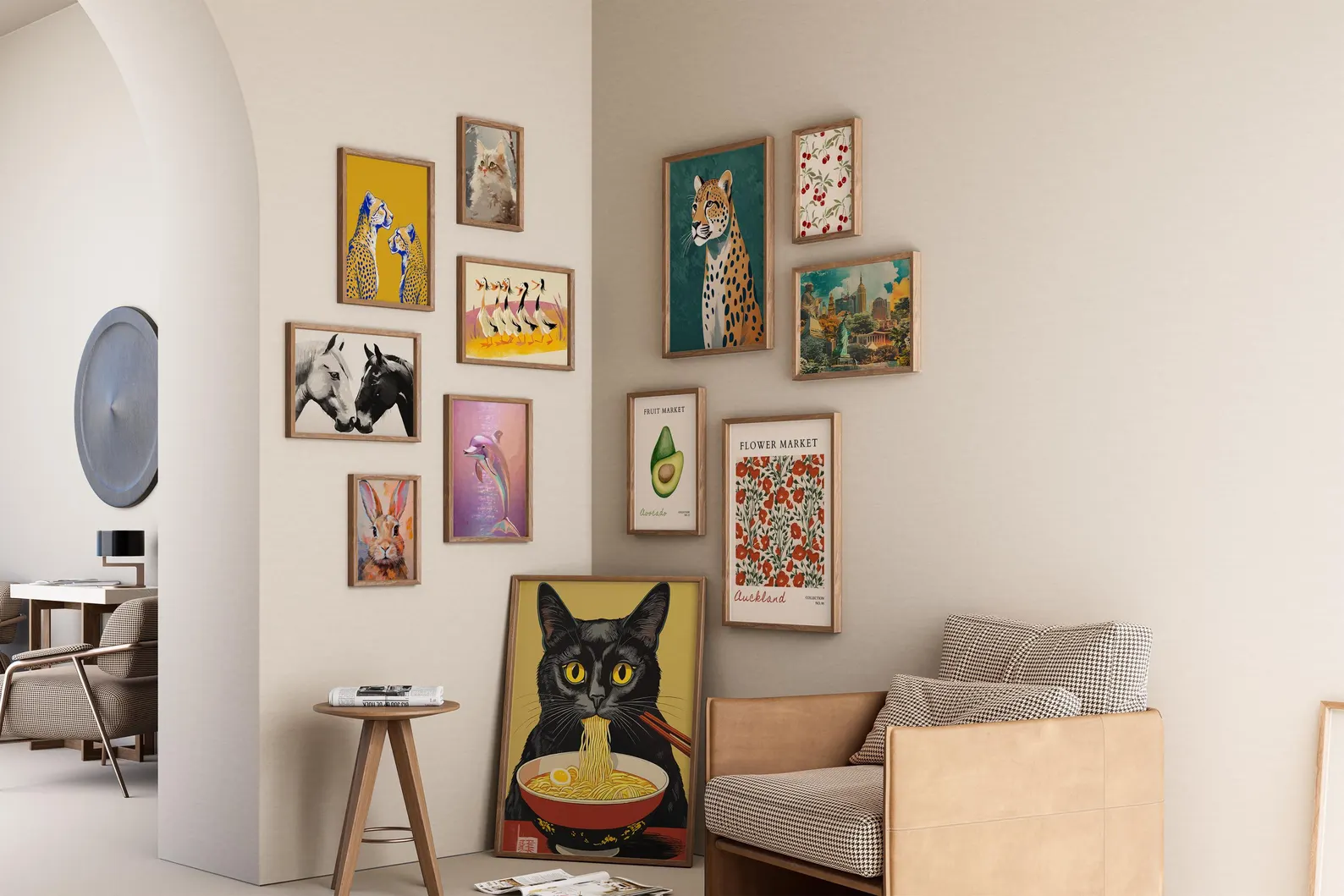 70,000+ Wall Art Bundle | Digital Printable Posters | Vintage, Abstract, Boho, Aesthetic, Travel, Floral, Pop Art Prints | 300 DPI Instant Download - Image 7