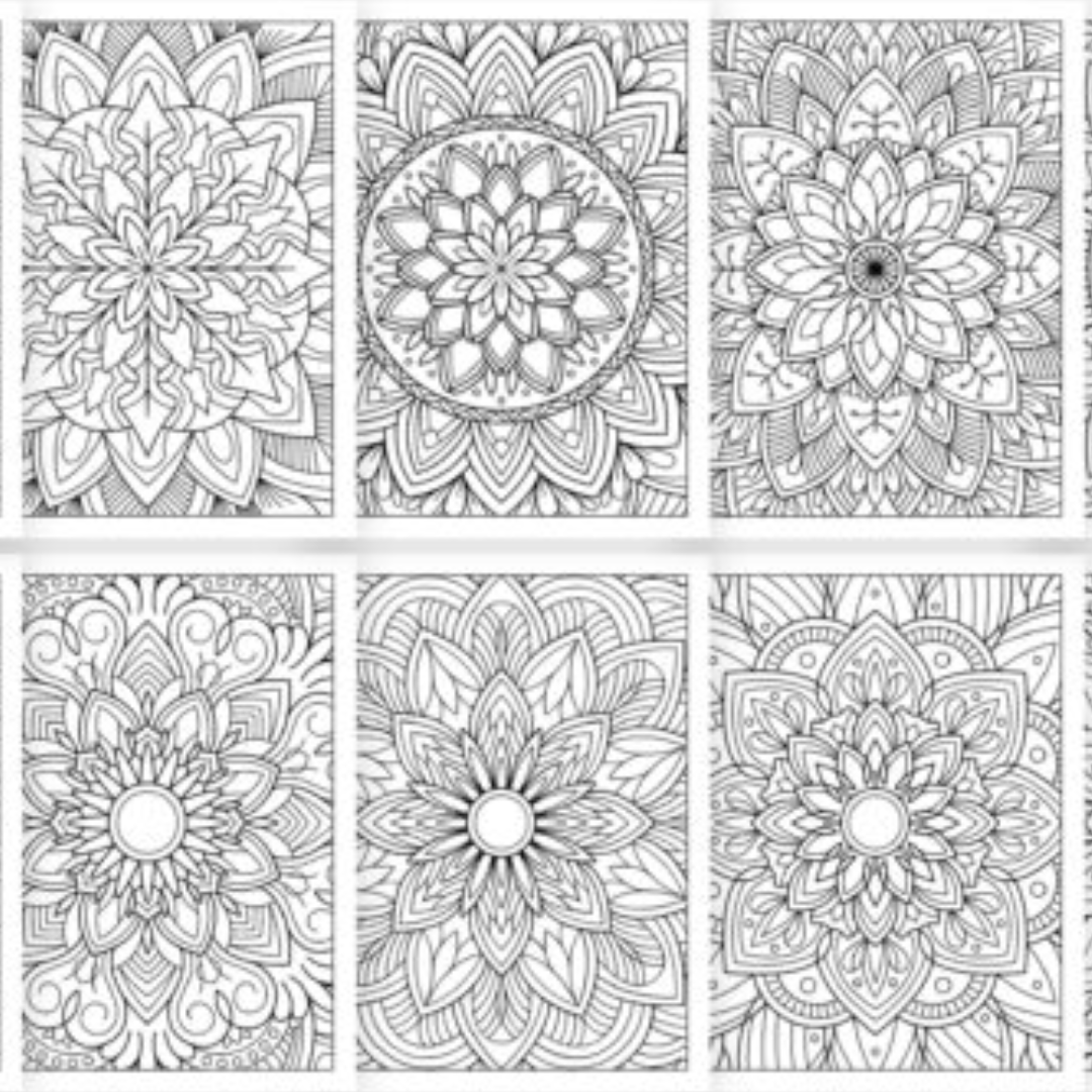 Ultimate Mandala Design Bundle | 15GB Mega Collection with 5000+ Mandala Coloring Pages for Adults & 6000 svg | Stress Relief, Zentangle & Mindful Art Pack - Image 2