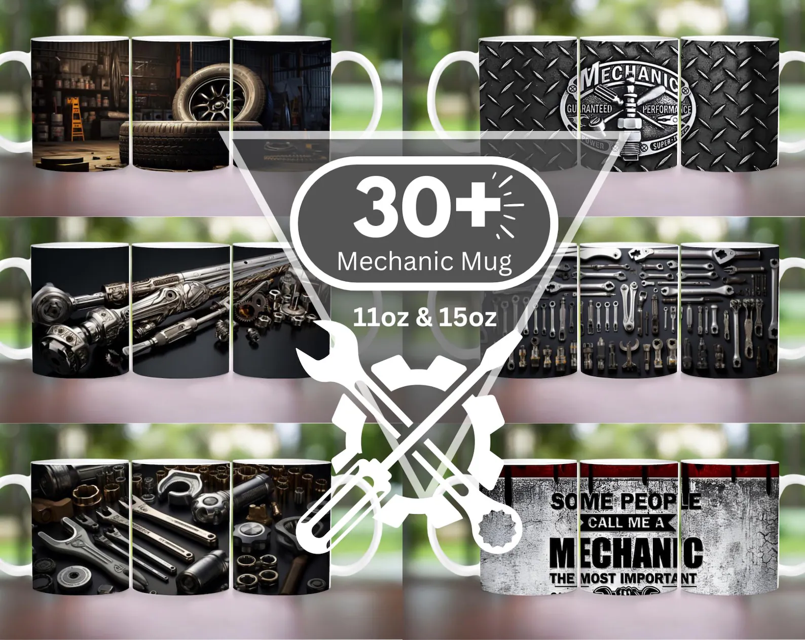 10700+ 3D Mug Wrap Sublimation Design Bundle | 11oz & 15oz PNG Templates for Coffee, Teacher, Floral, and Animal Mugs | Printable Mug Designs for POD - Image 6